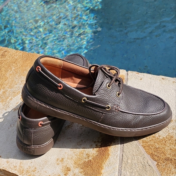 Fitflop LawerenceBOAT SHOES 030 MOKA shoes 11 - Picture 2 of 14